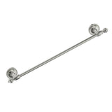 Kartners - LYON - 18-inch Bathroom Towel Bar-Polished Nickel - Polished Nickel