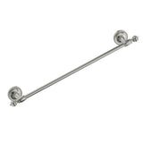 Kartners - LYON - 18-inch Bathroom Towel Bar-Brushed Nickel - Brushed Nickel