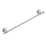 Kartners - LYON - 18-inch Bathroom Towel Bar-Polished Chrome - Polished Chrome