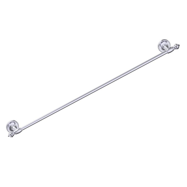 Kartners - LYON - 30-inch Bathroom Towel Bar-Polished Chrome - Polished Chrome