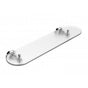 Kartners - LYON - 20-inch Glass Shelf-Prosecco Bronze - Prosecco Bronze