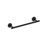 Kartners - BUILDERS - 12-inch Bathroom Towel Bar-Matte Black - Matte Black