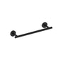 Kartners - BUILDERS - 12-inch Bathroom Towel Bar-Matte Black - Matte Black