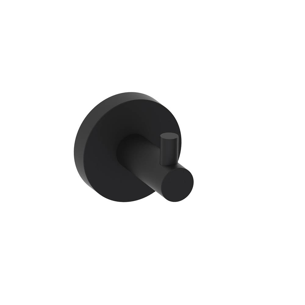 Kartners - BUILDERS - Robe Hook-Matte Black - Matte Black