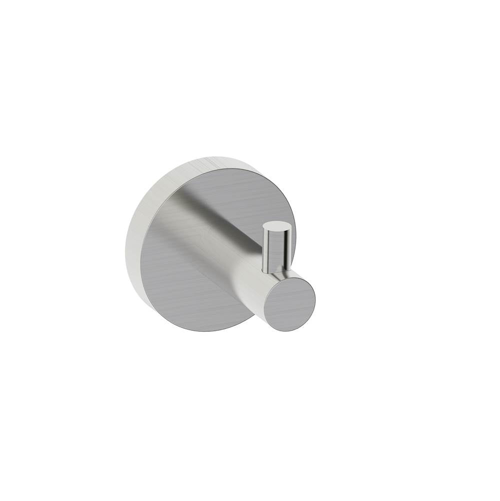 Kartners - BUILDERS - Robe Hook-Brushed Nickel - Brushed Nickel