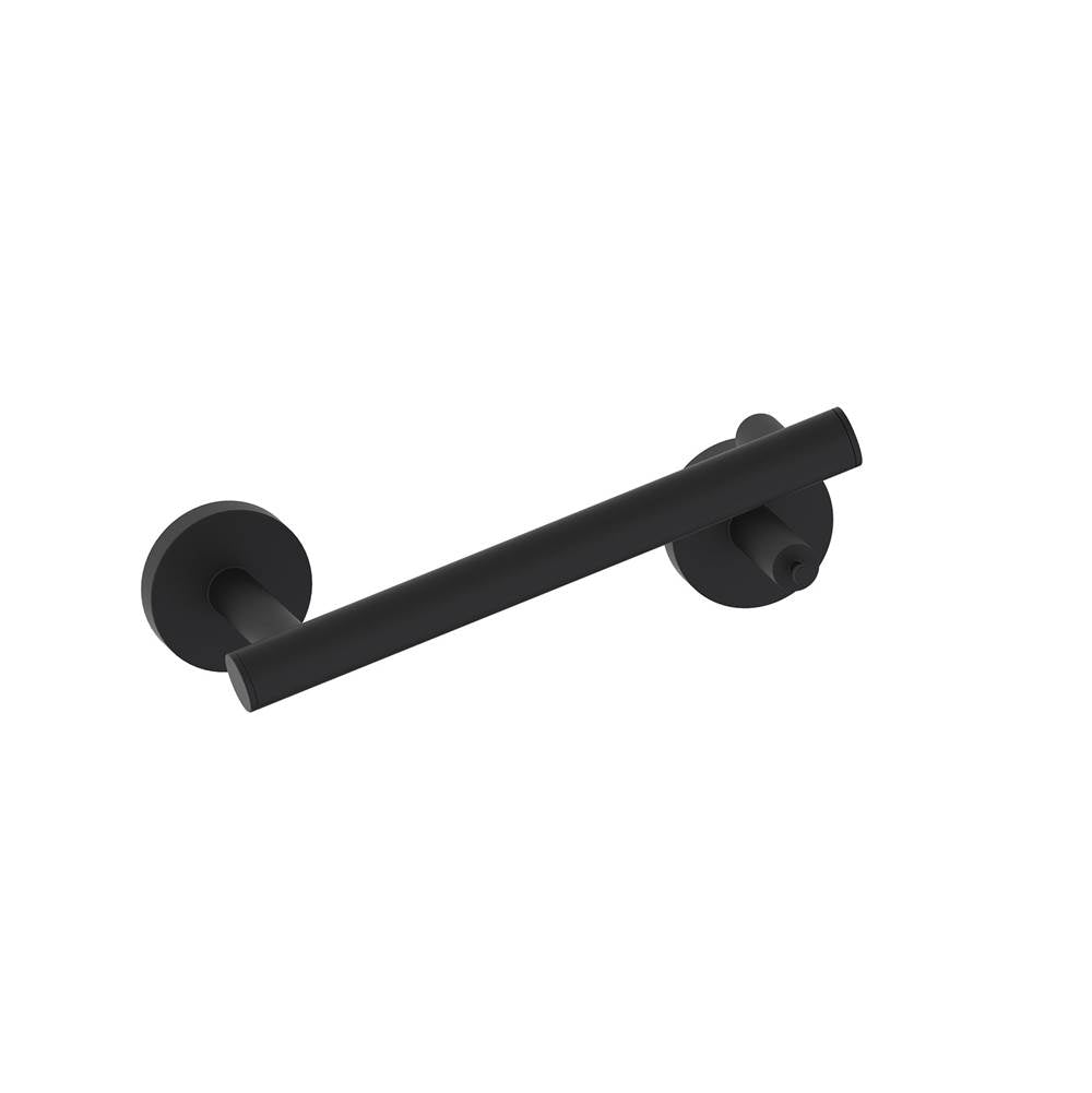 Kartners - BUILDERS - Pivot Toilet Paper Holder-Matte Black - Matte Black