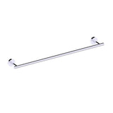 Kartners - BUILDERS - 24-inch Bathroom Towel Bar-Polished Chrome - Polished Chrome