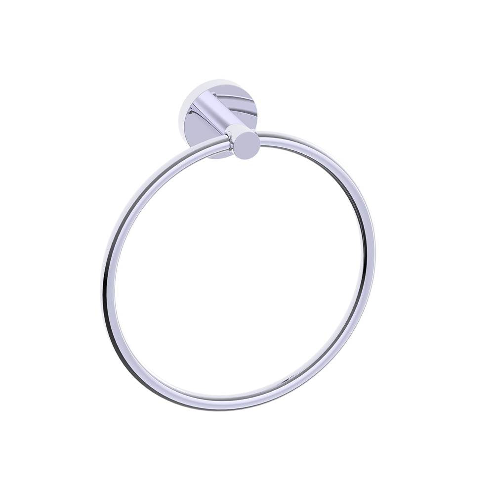 Kartners - BUILDERS - Towel Ring-Polished Chrome - Polished Chrome