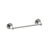 Kartners - CIRCO - 9-inch Bathroom Towel Bar-Brushed Nickel - Brushed Nickel