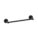 Kartners - CIRCO - 12-inch Bathroom Towel Bar-Matte Black - Matte Black