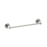 Kartners - CIRCO - 12-inch Bathroom Towel Bar-Polished Nickel - Polished Nickel