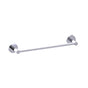 Kartners - CIRCO - 12-inch Bathroom Towel Bar-Polished Chrome - Polished Chrome