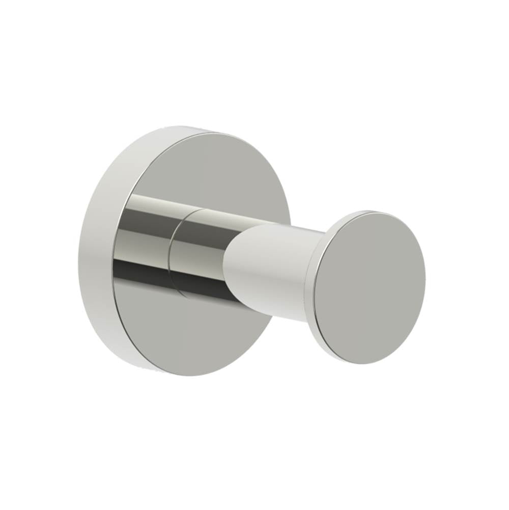 Kartners - CIRCO - Robe Hook-Polished Nickel - Polished Nickel
