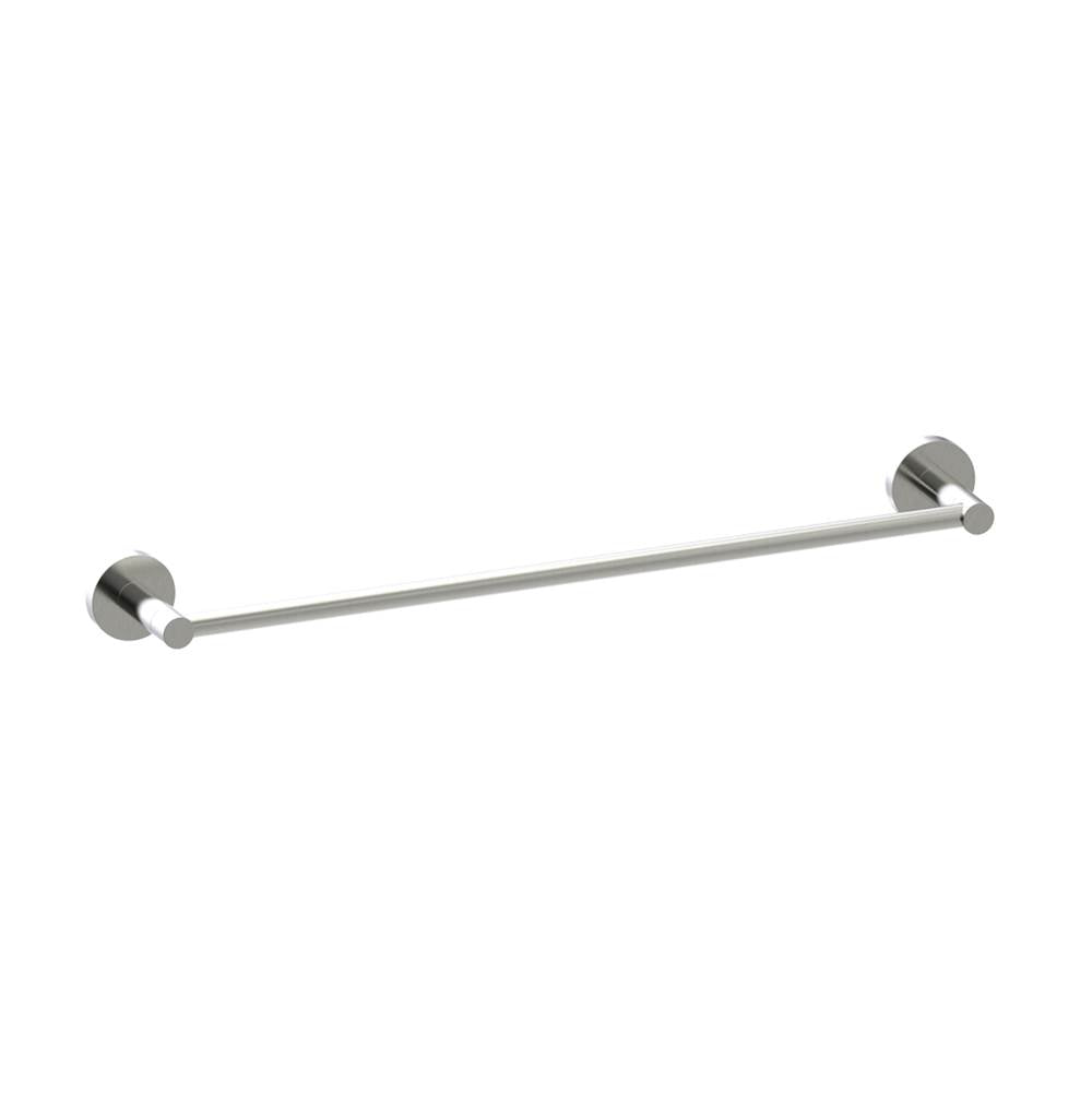Kartners - CIRCO - 18-inch Bathroom Towel Bar-Brushed Nickel - Brushed Nickel