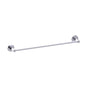 Kartners - CIRCO - 18-inch Bathroom Towel Bar-Polished Chrome - Polished Chrome