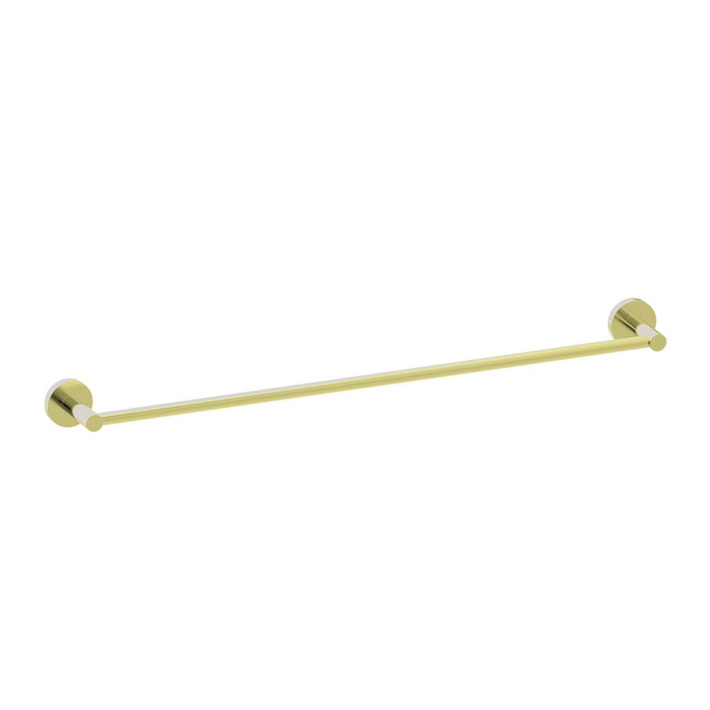 Kartners - CIRCO - 24-inch Bathroom Towel Bar-Brushed Brass - Brushed Brass