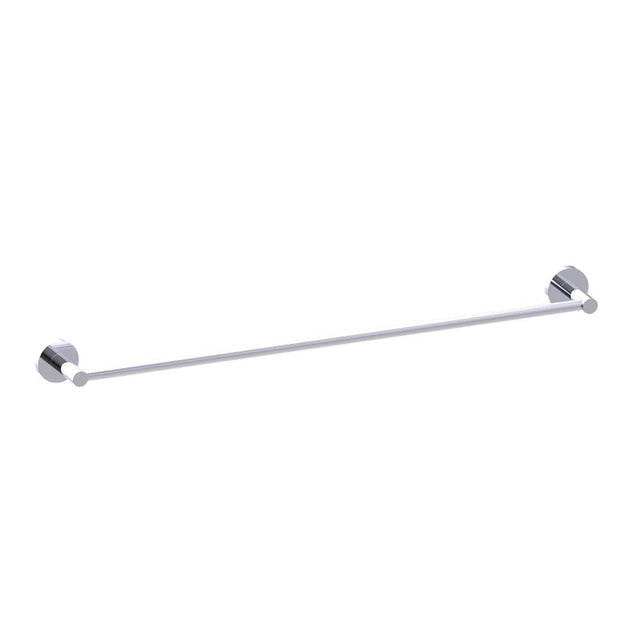 Kartners - CIRCO - 24-inch Bathroom Towel Bar-Polished Chrome - Polished Chrome