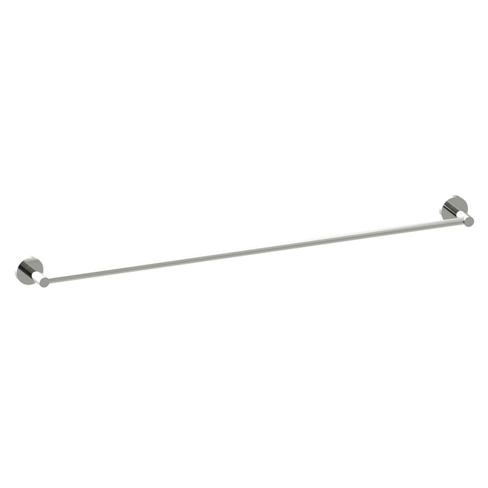 Kartners - CIRCO - 30-inch Bathroom Towel Bar-Polished Nickel - Polished Nickel