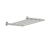 Kartners - CIRCO - Towel Shelf-Brushed Nickel - Brushed Nickel