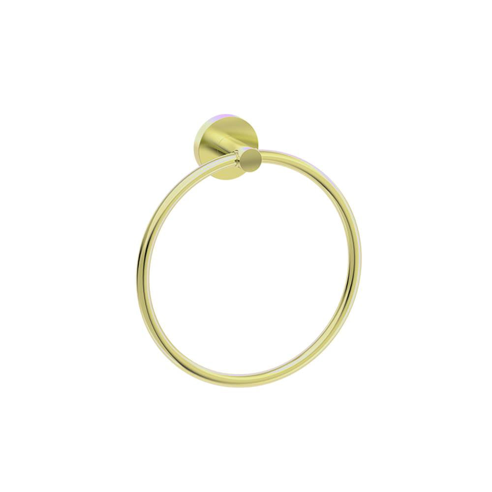 Kartners - CIRCO - Towel Ring-Brushed Brass - Brushed Brass