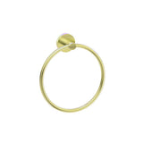 Kartners - CIRCO - Towel Ring-Brushed Brass - Brushed Brass