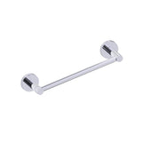 Kartners - CIRCO KNURLED - 9-inch Bathroom Towel Bar -Polished Chrome - Polished Chrome
