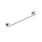 Kartners - CIRCO KNURLED - 12-inch Bathroom Towel Bar -Polished Chrome - Polished Chrome