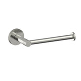 Kartners - CIRCO KNURLED - Toilet Paper Holder -Brushed Nickel - Brushed Nickel