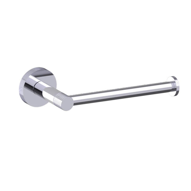 Kartners - CIRCO KNURLED - Toilet Paper Holder -Polished Chrome - Polished Chrome