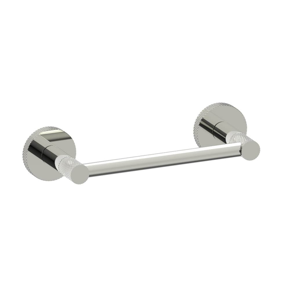 Kartners - CIRCO KNURLED - Pivot Toilet Paper Holder -Polished Nickel - Polished Nickel