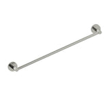 Kartners - CIRCO KNURLED - 18-inch Bathroom Towel Bar -Brushed Nickel - Brushed Nickel