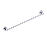 Kartners - CIRCO KNURLED - 18-inch Bathroom Towel Bar -Polished Chrome - Polished Chrome