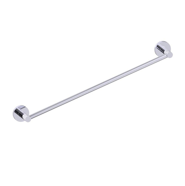 Kartners - CIRCO KNURLED - 18-inch Bathroom Towel Bar -Polished Chrome - Polished Chrome