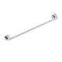 Kartners - CIRCO KNURLED - 18-inch Bathroom Towel Bar -Polished Chrome - Polished Chrome