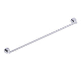 Kartners - CIRCO KNURLED - 24-inch Bathroom Towel Bar-Polished Chrome - Polished Chrome