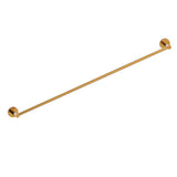Kartners - CIRCO KNURLED - 30-inch Bathroom Towel Bar-Champagne Bronze - Champange Bronze