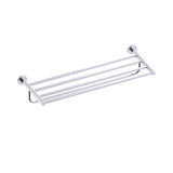 Kartners - CIRCO KNURLED - Towel Shelf-Polished Chrome - Polished Chrome