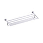 Kartners - CIRCO KNURLED - Towel Shelf-Polished Chrome - Polished Chrome