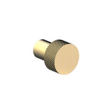Kartners - CIRCO KNURLED - Cabinet Knob-Prosecco Bronze - Prosecco Bronze