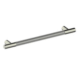 Kartners - CIRCO KNURLED - Cabinet Pull-Brushed Nickel - Brushed Nickel