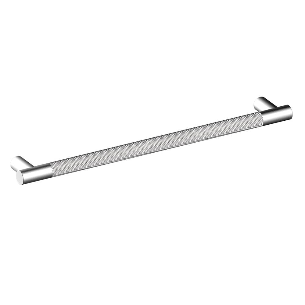 Kartners - CIRCO KNURLED - 30-inch Appliance Pull-Polished Chrome - Polished Chrome