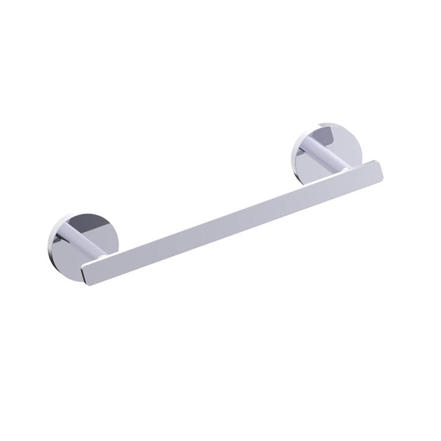 Kartners - SIENA -  9-inch Bathroom Towel Bar-Polished Chrome - Polished Chrome