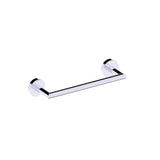 Kartners - BUILDERS - 9-inch Bathroom Towel Bar-Polished Chrome - Polished Chrome