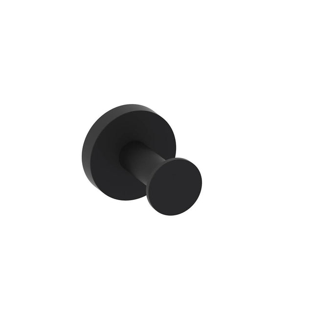 Kartners - BUILDERS - Robe Hook-Matte Black - Matte Black