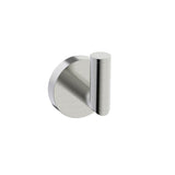 Kartners - BUILDERS - Cylinder Robe Hook-Brushed Nickel - Brushed Nickel