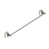 Kartners - GLASGOW - 24-inch Bathroom Towel Bar-Brushed Nickel - Brushed Nickel