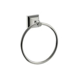 Kartners - GLASGOW - Towel Ring-Polished Nickel - Polished Nickel