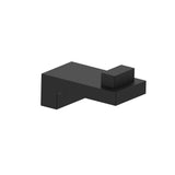 Kartners - NAPLES - Robe Hook-Matte Black - Matte Black