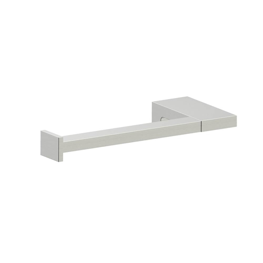 Kartners - NAPLES - Toilet Paper Holder (Left)-Brushed Nickel - Brushed Nickel