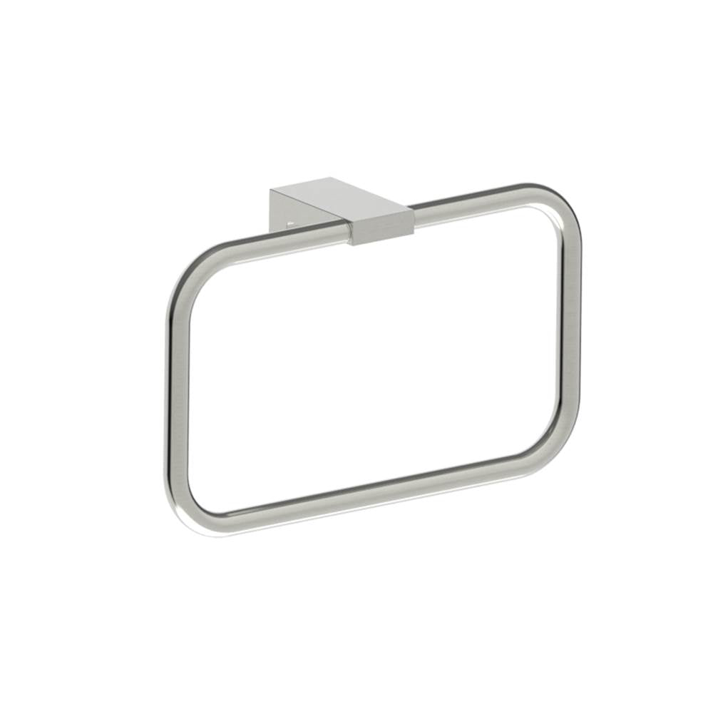 Kartners - NAPLES - Towel Ring-Brushed Nickel - Brushed Nickel